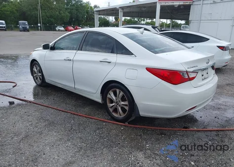 2013 Hyundai Sonata Limited from USA, damaged, VIN 5NPEC4AC6DH591750